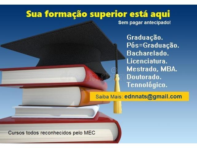 Graduação e Pós EaD - Sem pagamento Antecipado